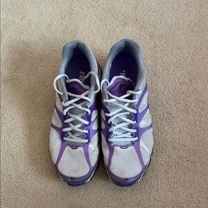 Nike Women’s White and Purple Running Shoes